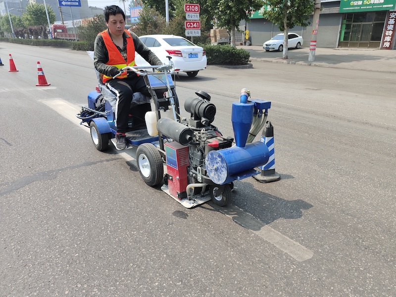 Passenger driven dust  machine