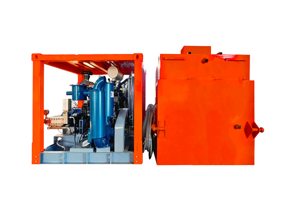 High Pressure Water Blasting Pavement Marking Removal Machine